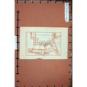 �n�}�� 1904 �N�̃C�^���A�̌v��� Cortile �� Belvedere �J�y�� Sistina