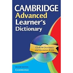 Cambridge Advanced Learner's Dictionary Paperback with CD-ROM