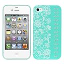 Bling My Thing iPhone 4S/4 Elegance Turquoise　Crystal