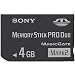 [�C�O�Ńp�b�P�[�W]SONY �������[�X�e�B�b�N Pro Duo 4GB MARK2 MS-MT4G