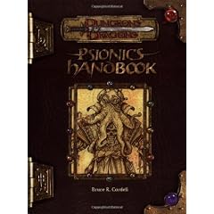 Psionics Handbook, Third Edition: Dungeons & Dragons Accessory (D&D Accessory)