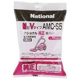 Panasonic AMC-S5 �N���[�i�[�p�b�N (M�^V�^�C�v)(5����)  AMC-S5