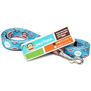 【クリックで詳細表示】26バーズ ＆ バンド ポールフランク リース Signature Julius Dog Leash Lt. Blue Sサイズ