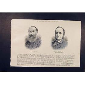 Portrait Gorst Solicitor General Webster Attorney 1885