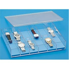 【クリックで詳細表示】ウオッチコレクションボックス フラット型