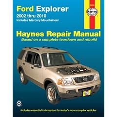 Ford Explorer & Mercury Mountaineer Automotive Repair Manual: Ford Explorer and Mercury Mountaineer 2002 through 2010 (Hayne's Automotive Repair Manual)