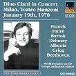 Franck/Faure/Bartok/Debussy