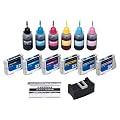 COLOR CREATION EPSON IC6CL32 �݊��C���N�J�[�g���b�W+��[�C���N�Z�b�g 6�F�p�b�N(�u���b�N�A�V�A���A�}�[���^�A�C�G���[�A���C�g�V�A���A���C�g�}�[���^) NRE-IC32-6PS