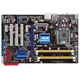 ASUSTek �}�U�[�{�[�h Intel LGA775/DDR2�������Ή� ATX P5Q SE