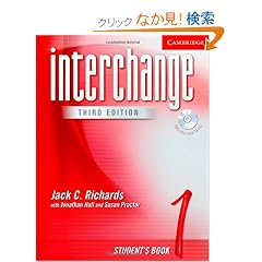 Interchange Student's Book 1 with Audio CD (Interchange Third Edition)