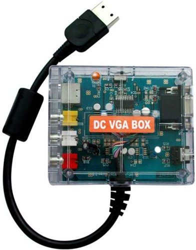  Sega Dreamcast DC VGA Box w/ S-Video & RCA