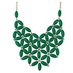 Green Beaded Fashion Necklace