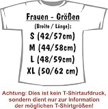  Ich denke, also bin ich Motorradfahrerin; Frauen T-Shirt weiß, Gr. M
