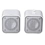 SANWA SUPPLY �}���`���f�B�A�X�s�[�J�[(�z���C�g) MM-SPS2WH