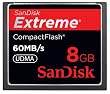 SanDisk Extreme CF �R���p�N�g�t���b�V�� 8GB 60MB/Sec. SDCFX-008G-J61