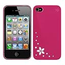 Bling My Thing iPhone 4S/4 PINK Flower Crystal