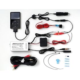 BRIGHTON NET B-AUDIO CAR IPOD STEREO MODULATOR BLACK BI-FMMO/BK