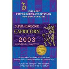 Super Horoscopes 2003: Capricorn