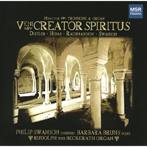 【クリックで詳細表示】Veni Creator Spiritus Music for Trombone ＆ Organ [Import]