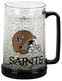  New Orleans Saints 16oz Crystal Freezer Mug