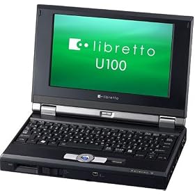 ����libretto U100/190DSB (P-M733,256MB,7.2"TFT,DVD-SuperMulti,����LAN ) [PAU100190DSB]
