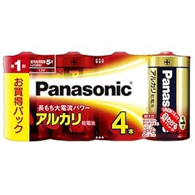 Panasonic �A���J�����d�r�P��4�{�V�������N�p�b�N LR20XJ/4SW