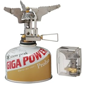 �X�m�[�s�[�N(snow peak) �M�K�p���[�}�C�N���}�b�N�X�`�^�� GST110A