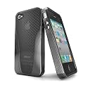 iSkin ハイブリッドケース solo vu for iPhone 4/4S Black UNSLVU4-BK