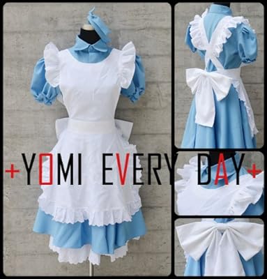 不思議の国のアリス☆アリス コスプレ衣装 メイド服★コスプレ衣装コスプレ衣装　 新品　完全オーダメイドも対応可能