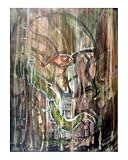  Alligator Jive Stretched Canvas Poster Print