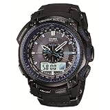 [�J�V�I]CASIO �r���v PROTREK �v���g���b�N BLACK�~BLUE SERIES �^�t�\�[���[ �d�g���v MULTIBAND 6 PRW-5000Y-1JF �����YPROTREK(�v���g���b�N)�ɂ��