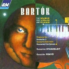 Bartok: Piano & Violin Vol.1