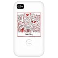MSY COLORS iPhone4/4S�Ή��P�[�X �L�[�X�E�w�����O �R���N�V���� Bezel Case for iPhone4/4S Bee/White BC-BWT