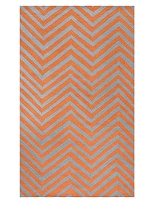 nuLOOM Hand-Hooked Chevron Rug