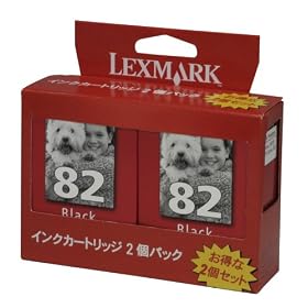 Lexmark 18L0727 82 �u���b�N�J�[�g���b�W 2�p�b�N 18L0727