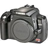  Canon Digital Rebel XT 8MP Digital SLR Camera (Body Only - Black)