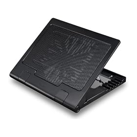 DEEPCOOL 15.4�C���`�m�[�g�p�N�[���[ N7 BLACK