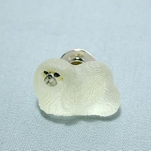 【クリックで詳細表示】ペキニーズ ピンバッジ