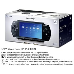 PSP �o�����[�p�b�N (PSP-1000K) �y���[�J�[���Y�I���z