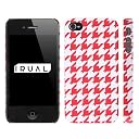iPhone 4S 専用ケース （アイフォン 4S カバー） | BY Graphics Case for iPhone4S 【グラフィックケース】 （保護フィルム付） | IRUAL IRGPH420-CDR