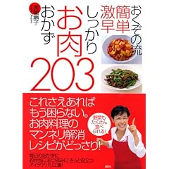 しっかりお肉おかず203