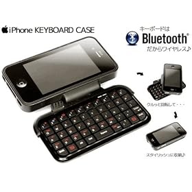 iPhone4�Ή� �L�[�{�[�h�P�[�X [FS-BKB300]