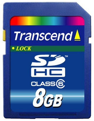 Transcend SDHC�J�[�h Class6 8GB TS8GSDHC6 �g�����Z���h�E�W���p�� (76���̊��z) 2,120