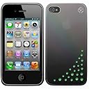 Bling My Thing iPhone 4S/4 METALLIC MIRROR Diffusion Fern Green