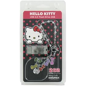 �n���[�L�e�B USB�������[ 2GB Kingmax-kittyUSB2GBtypeD-bl