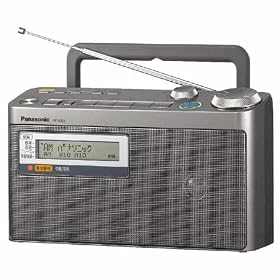 Panasonic FM�ً}�x������Ή�FM/AM2�o���h���W�I RF-U350-S
