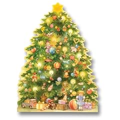A Christmas Tree Advent Calendar