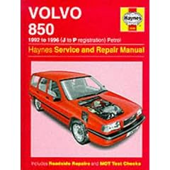 Volvo 850 Service and Repair Manual (Haynes Service and Repair Manuals)