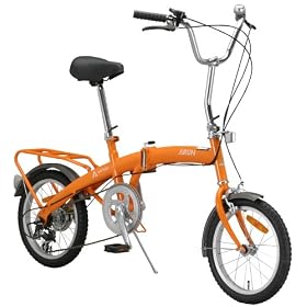ARUN(�A����) 16�C���`3�i�ϑ��܂肽���ݎ��]�� [�O��t�F���_�[/���A�L�����A�W������] �I�����W KT-1603A