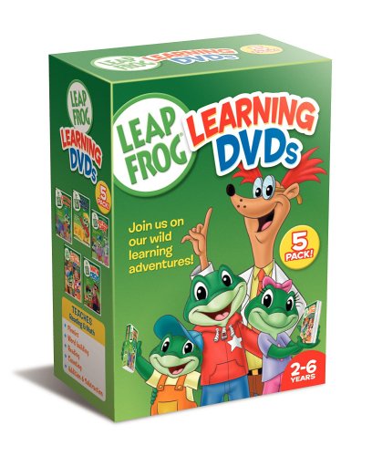  Leapfrog Learning DVDs 5-Pack